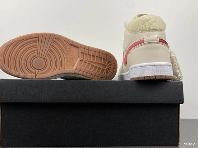 Cheap TBK SunProtective Fleece Pearl Mid 3701 DO2207- Jordan1 White 1026